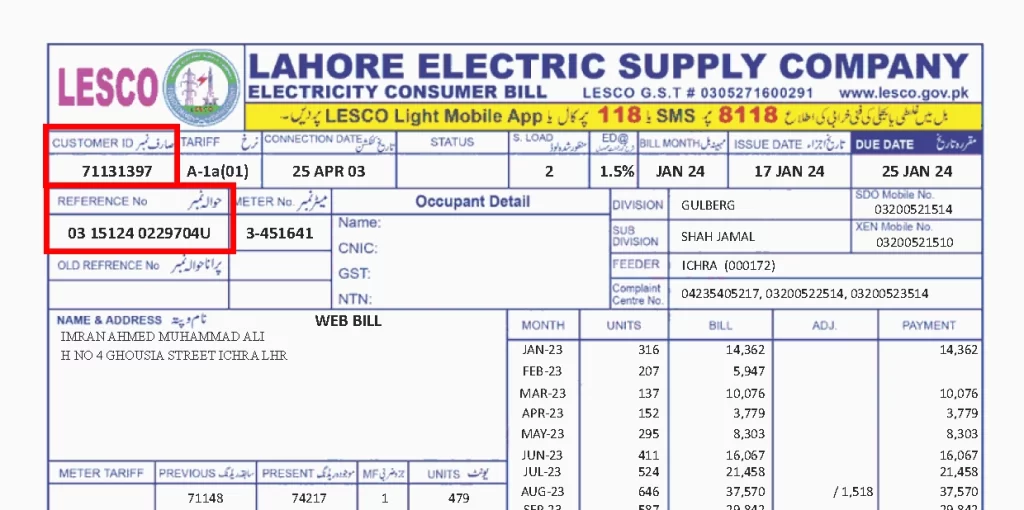 How to Check LESCO Bill Online